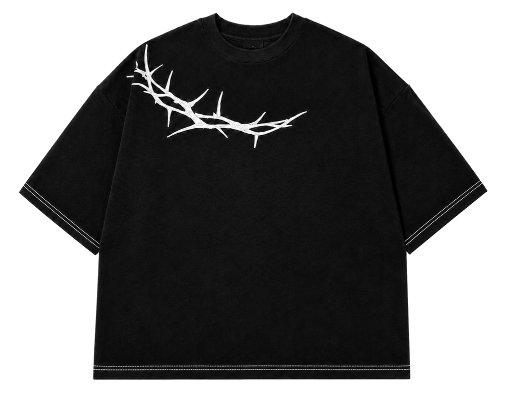 Streetwear oversized T-shirt (Black)