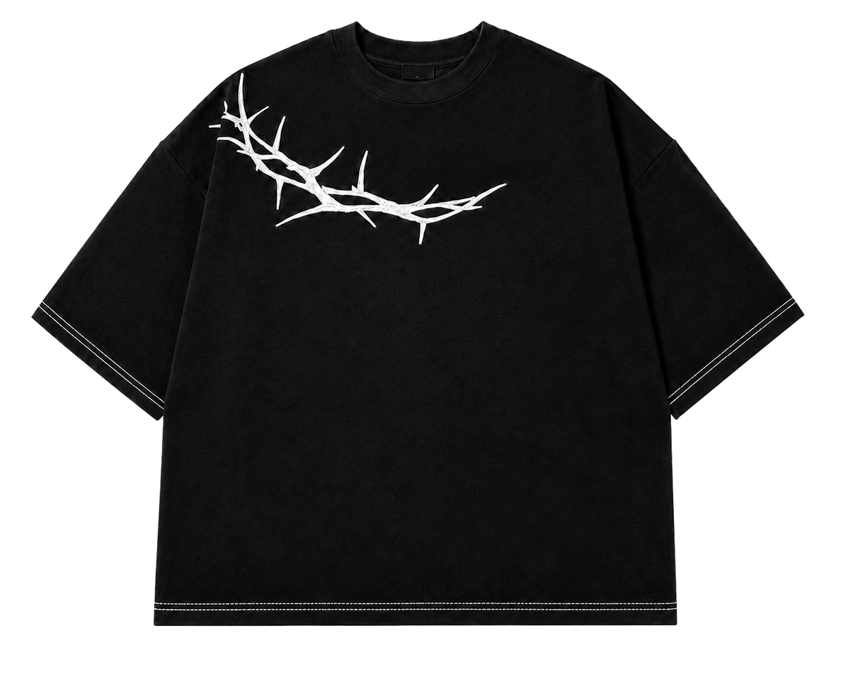 Streetwear oversized T-shirt (Black)