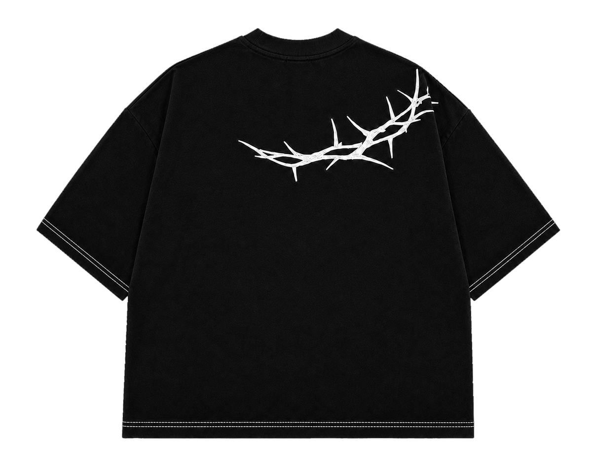 Streetwear oversized T-shirt (Black)